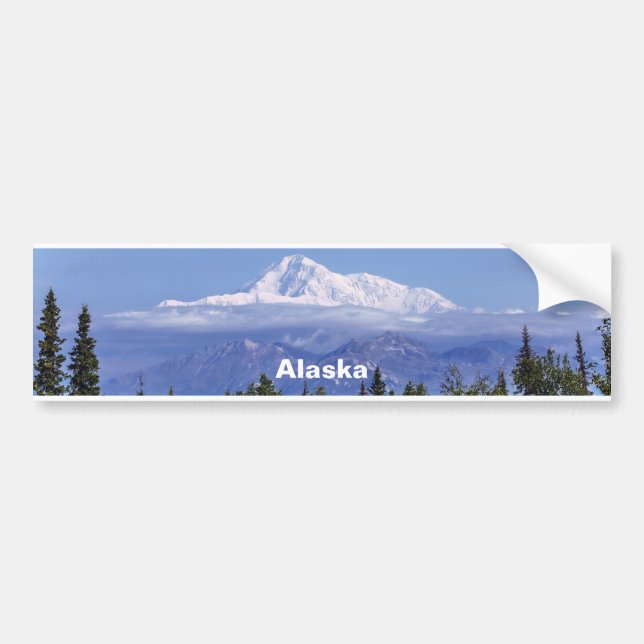 Denali (Mt. McKinley) Bumper Sticker (Front)