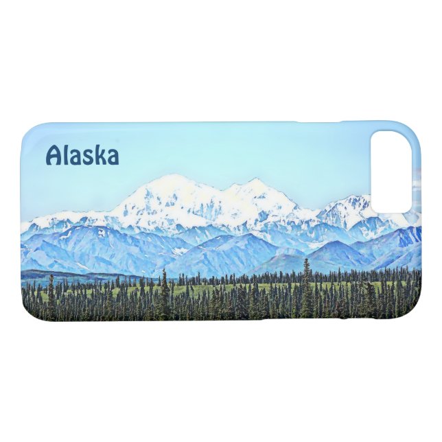 Denali (Mt. McKinley) Case-Mate iPhone Case (Back (Horizontal))