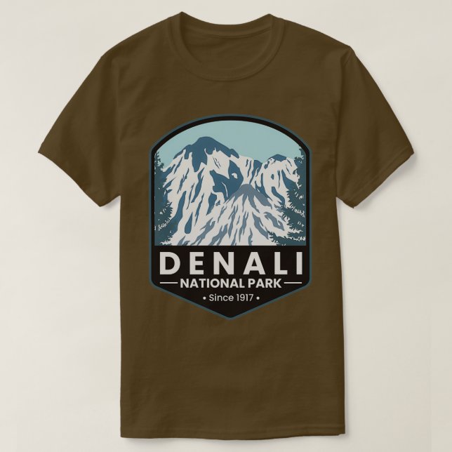 Denali National Park 14 T-Shirt (Design Front)