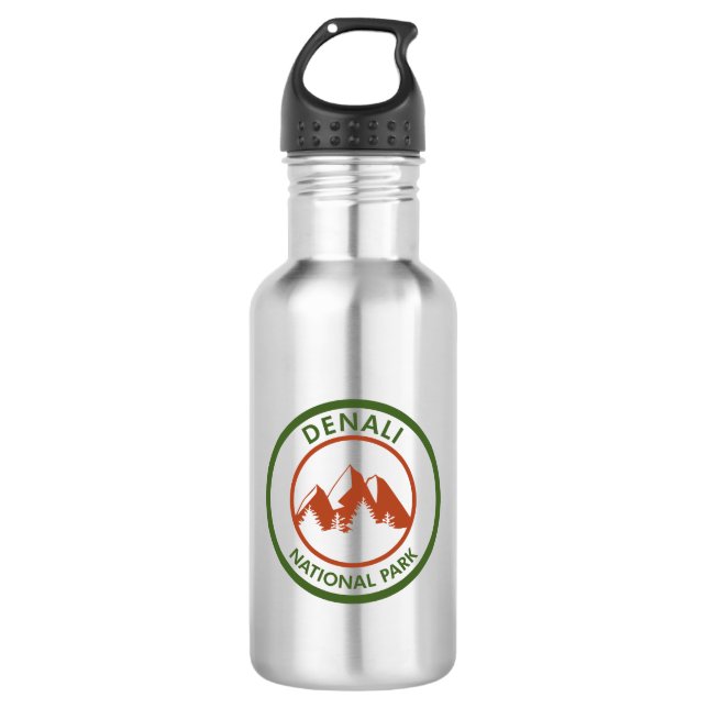 Denali National Park 532 Ml Water Bottle (Front)