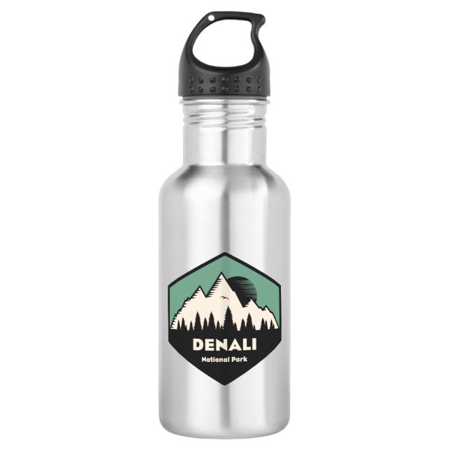 Denali National Park 532 Ml Water Bottle (Front)