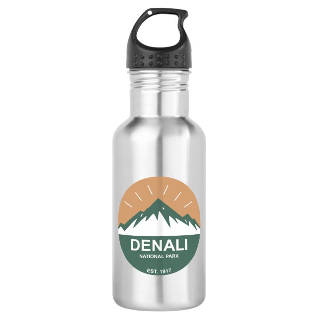Denali National Park 532 Ml Water Bottle (Front)