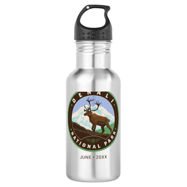 Denali National Park 710 Ml Water Bottle (Front)