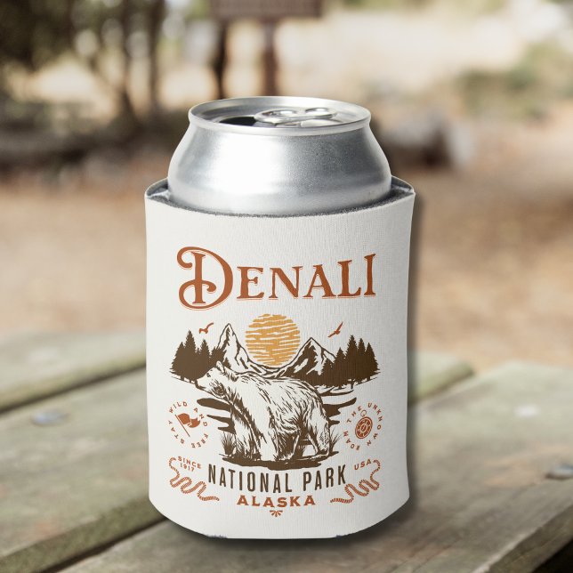 Denali National Park Alaska Can Cooler (Creator Uploaded)