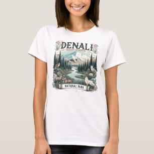Denali National Park Alaska Cottagecore Aesthetic T-Shirt