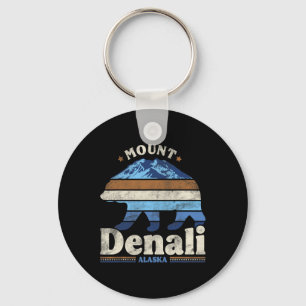 Denali National Park Alaska Hiking Camping Travel  Key Ring