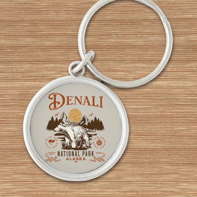 Denali National Park Alaska Key Ring (Creator Uploaded)