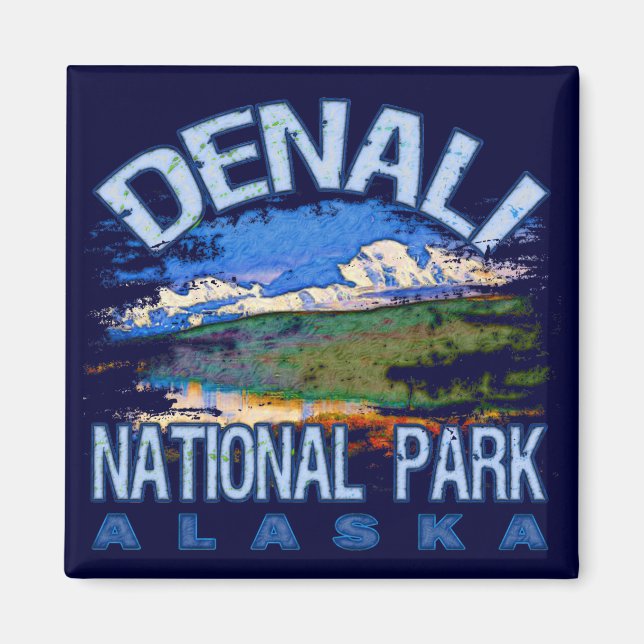 Denali National Park, Alaska Magnet (Front)