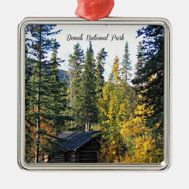 Denali National Park, Alaska Metal Ornament (Front)