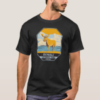Denali National Park Alaska Moose Vintage