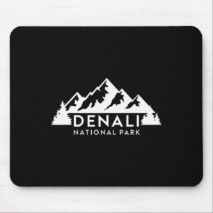 Denali National Park Alaska Souvenir Mountain Camp Mouse Pad