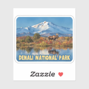 Denali National Park Alaska Watercolor