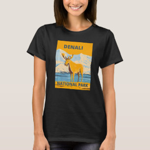 Denali National Park and Preserve Alaska Elk Souve T-Shirt