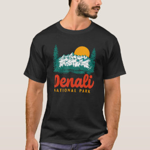 Denali National Park and Preserve US Alaska Vintag T-Shirt