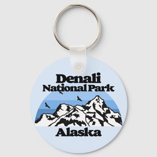 Denali National Park Key Ring (Front)