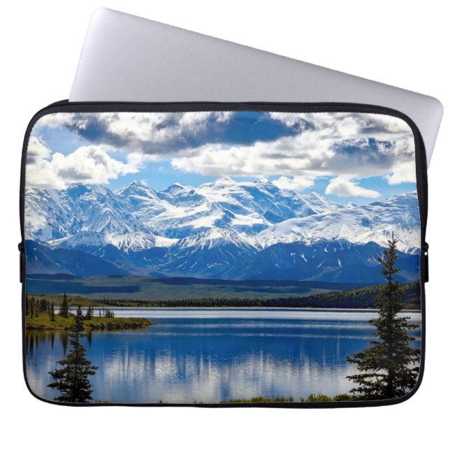 Denali National Park Laptop Sleeve (Front)