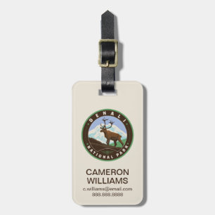Denali National Park Luggage Tag
