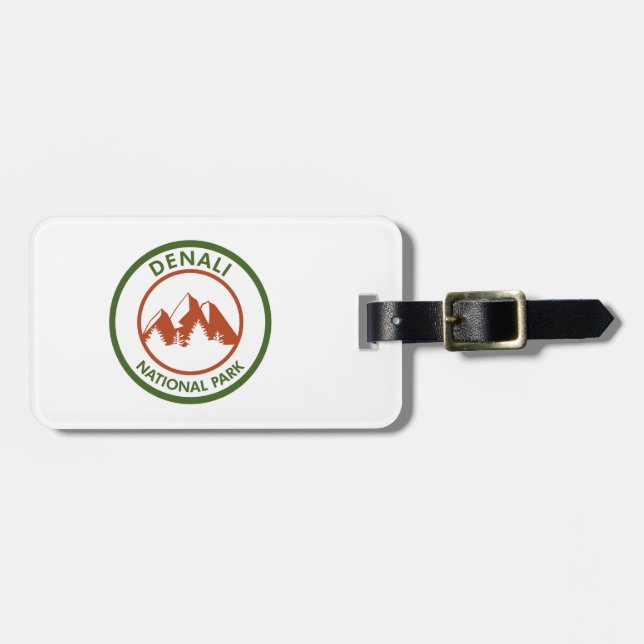 Denali National Park Luggage Tag (Front Horizontal)