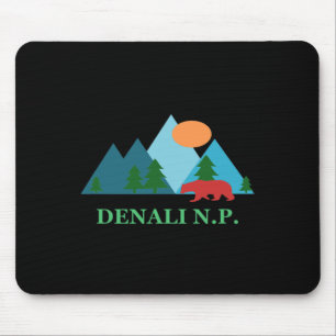 Denali National Park Nature Scene Vacation Souveni Mouse Pad