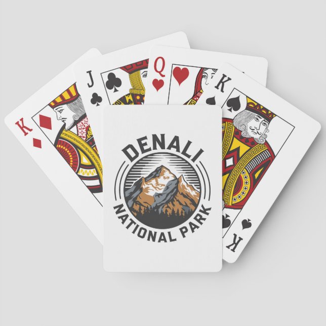 Denali National Park Playing Cards (Back)