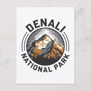 Denali National Park Postcard