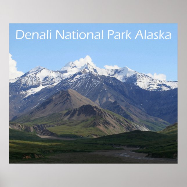 Denali National Park Poster (Front)
