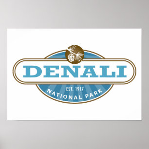 Denali National Park Poster