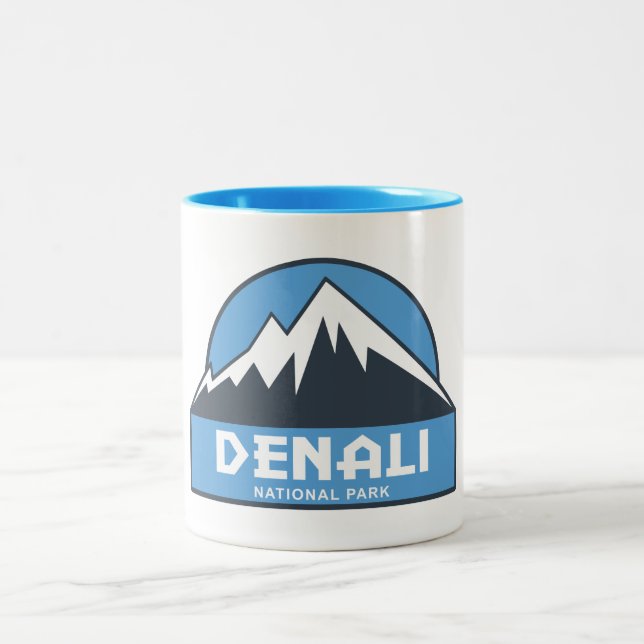 Denali National Park Two-Tone Coffee Mug (Center)