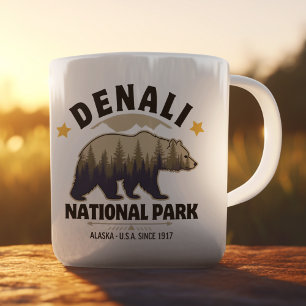 Denali National Park: Untamed Alaskan Forests Coffee Mug