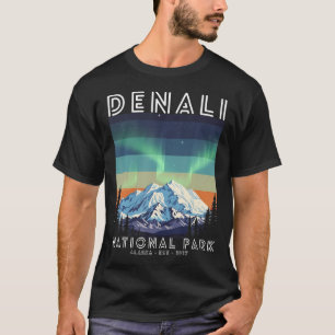Denali National Park Vintage Alaska Denali T-Shirt