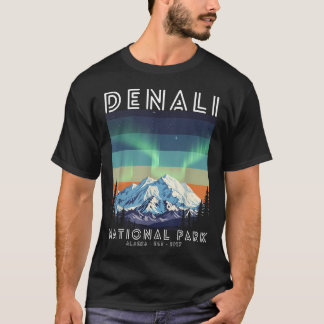 Denali National Park Vintage Alaska Denali T-Shirt