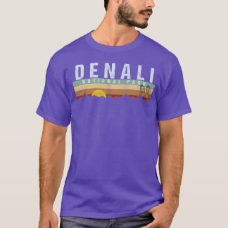 Denali National ParkCamping Hiking girl T-Shirt