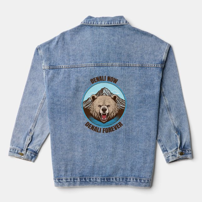 Denali Now, Denali Forever Denim Jacket (Back)