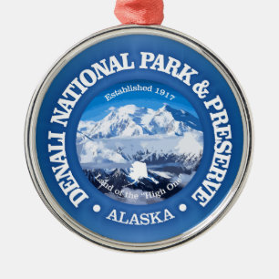 Denali NP2 Metal Ornament