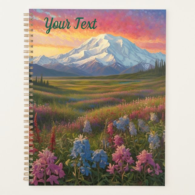 Denali Wildflowers Planner (Front)
