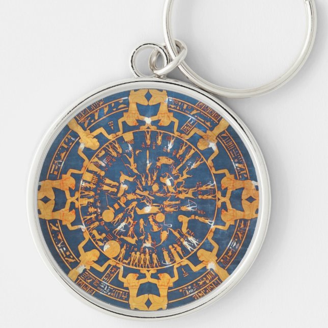 Dendera Zodiac Key Chain (Front)