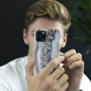 Dendritic Agate Stone Pattern iPhone 16 Case