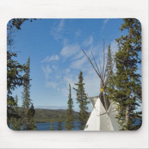 Dene Tribe gathering, Northwest Territories, Mouse Pad