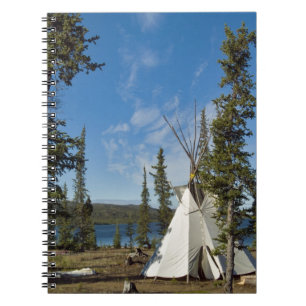Dene Tribe gathering, Northwest Territories, Notebook