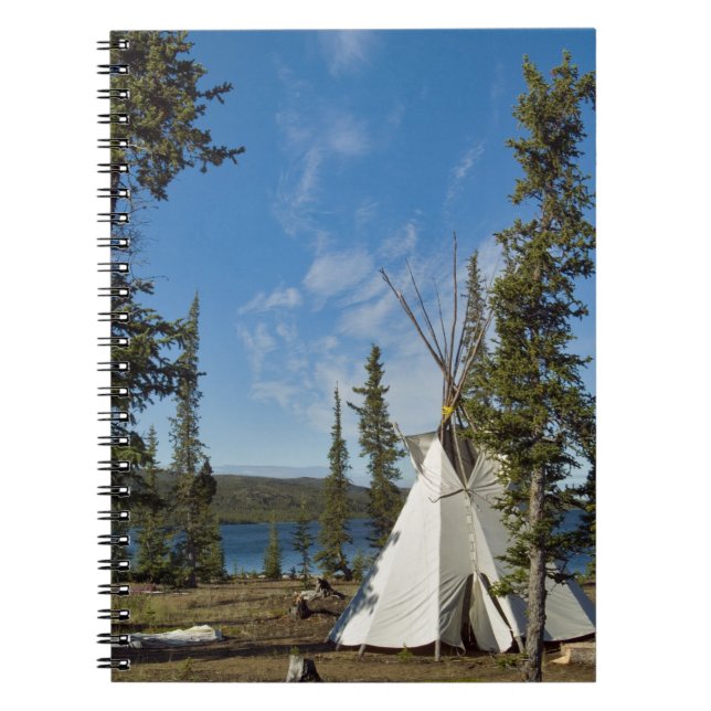 Dene Tribe gathering, Northwest Territories, Notebook (Front)