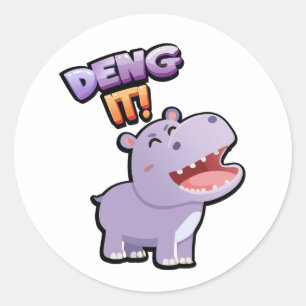 Deng It! Sticker