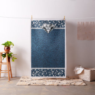 Denim and Diamond Photo Backdrop Photo Booth