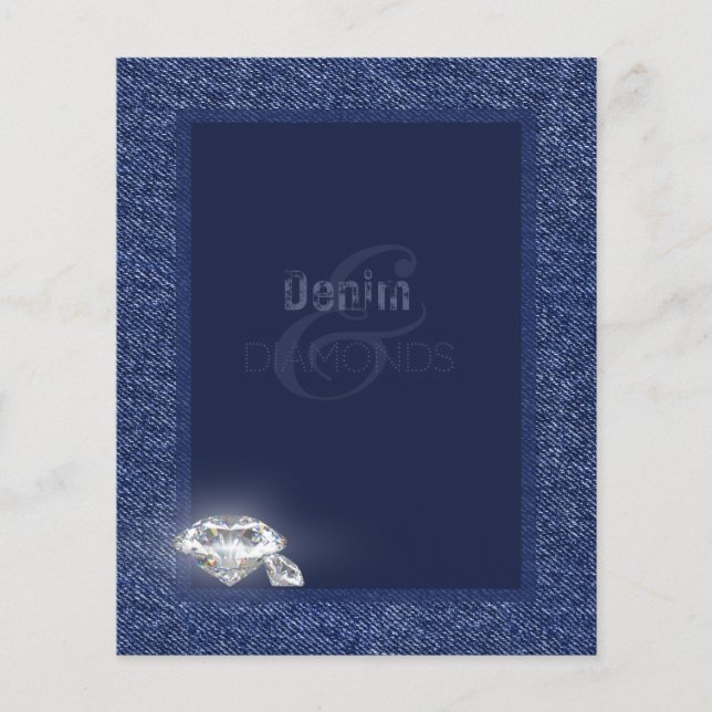 Denim and diamonds  (Front)