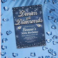 Denim and Diamonds Birthday 