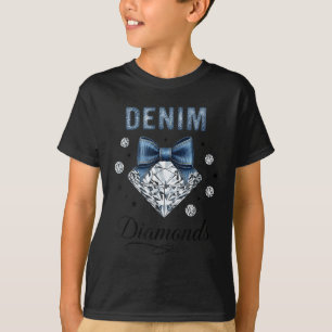 Denim And Diamonds Western Graphic Tee For Girls W