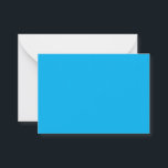Denim Blue,Fountain Blue,Jellyfish, Advice Card<br><div class="desc">Flat Advice Card</div>