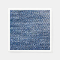Denim Blue Jeans Faux Texture Rustic