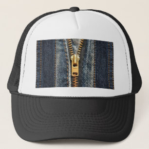 Denim Blue Jeans Trucker Hat