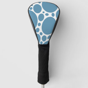 Denim Bule Bubbles Golf Head Cover