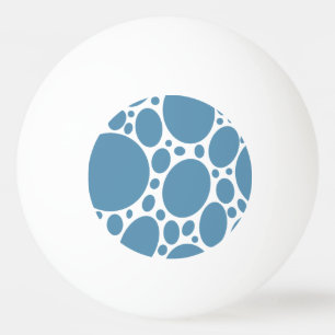 Denim Bule Bubbles Ping Pong Ball